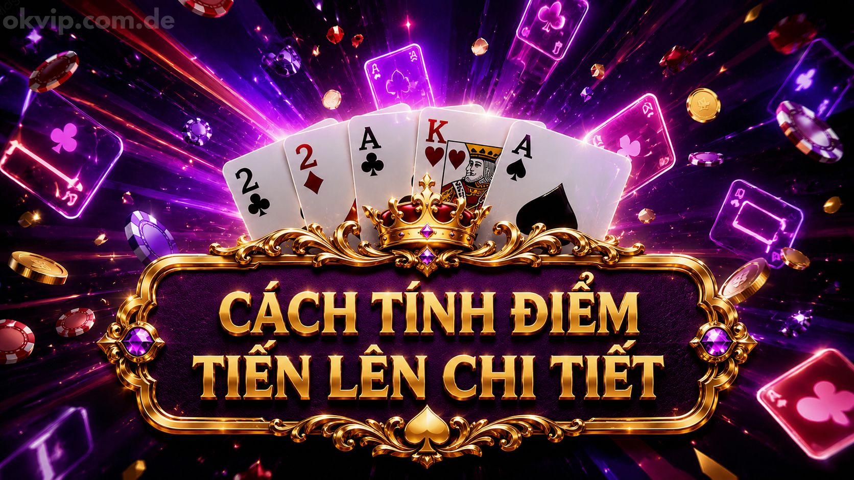 Cách tính điểm bài tiến lên chi tiết dễ hiểu